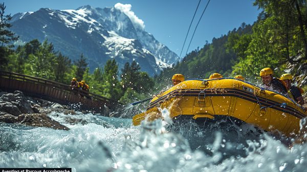 Aventure Ubaye : rafting et parcours accrobranche